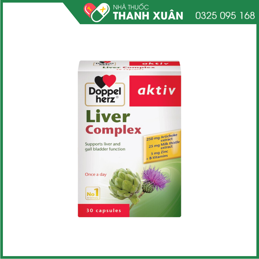 Liver Complex hỗ trợ giải độc gan