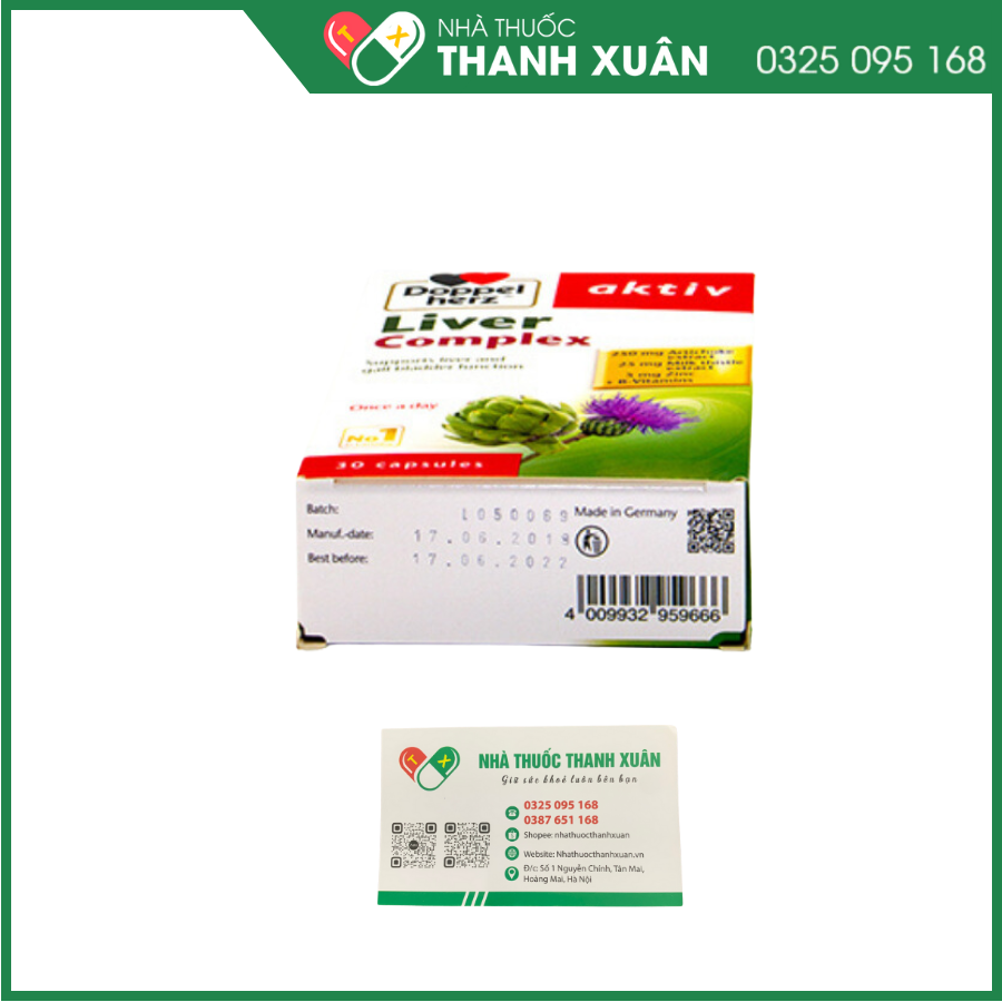 Liver Complex hỗ trợ giải độc gan