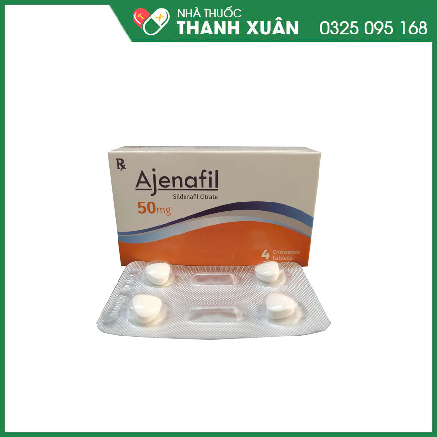 Ajenafil thuốc điều trị rối loạn cương dương ở nam giới
