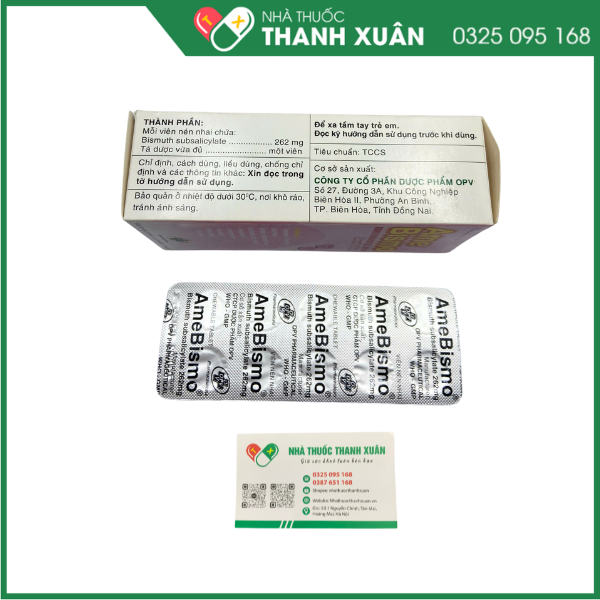 Viên nhai Amebismo làm giảm khó chịu dạ dày, ăn không tiêu