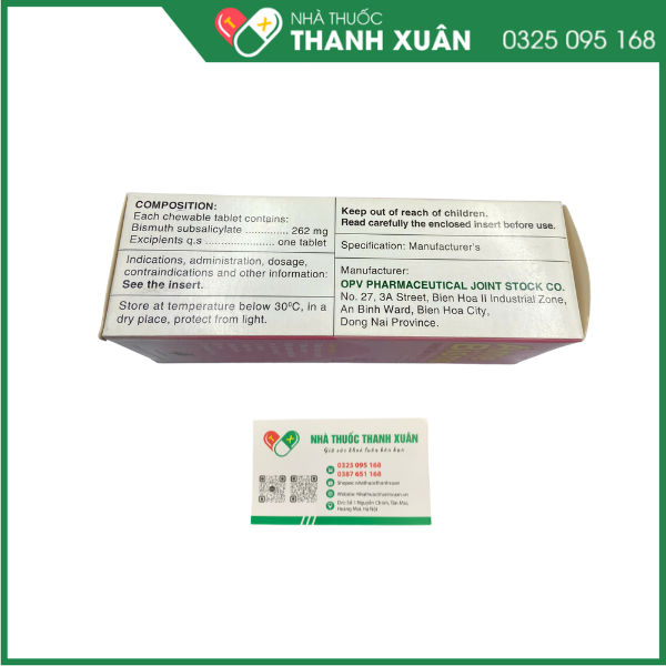 Viên nhai Amebismo làm giảm khó chịu dạ dày, ăn không tiêu
