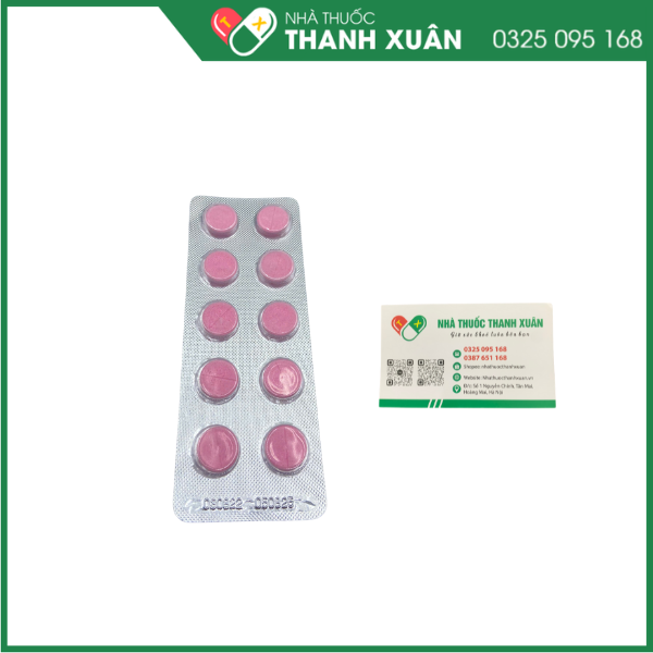 Viên nhai Amebismo làm giảm khó chịu dạ dày, ăn không tiêu