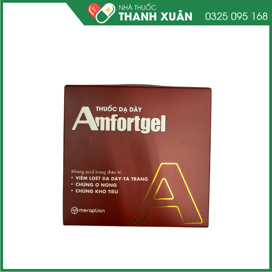 Amfortgel điều trị viêm loét dạ dày, tá tràng
