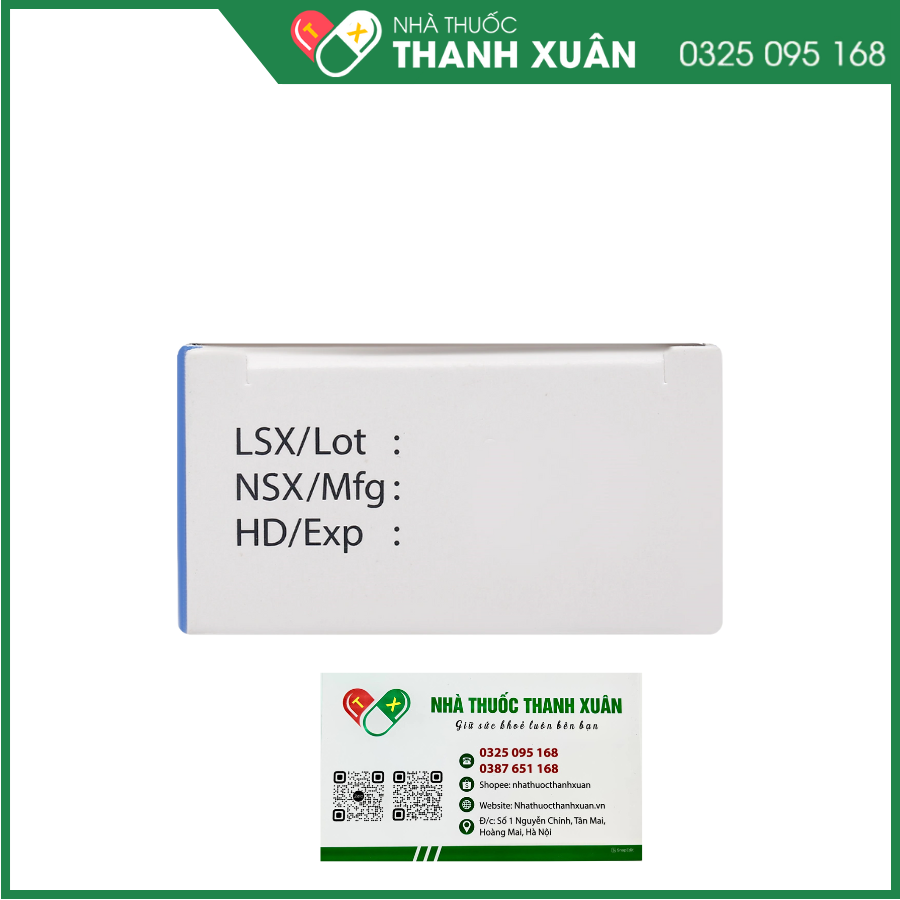 Anepzil điều trị triệu chứng suy giảm trí nhớ