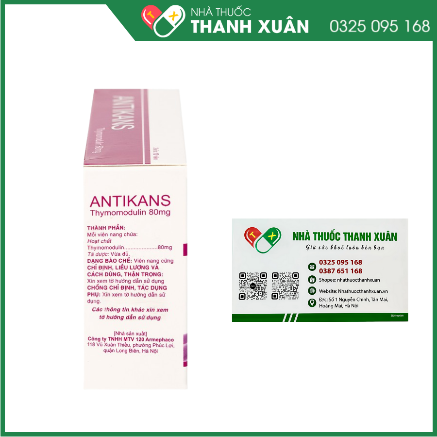 Antikans hỗ trợ tăng cường hệ miễn dịch