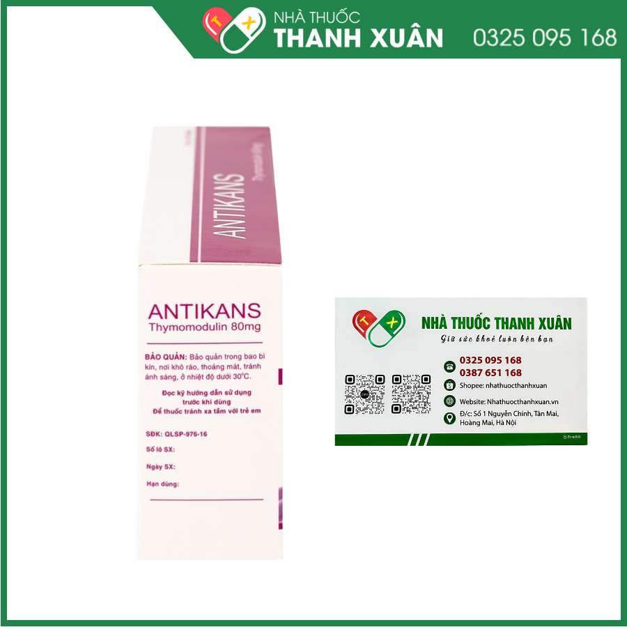 Antikans hỗ trợ tăng cường hệ miễn dịch