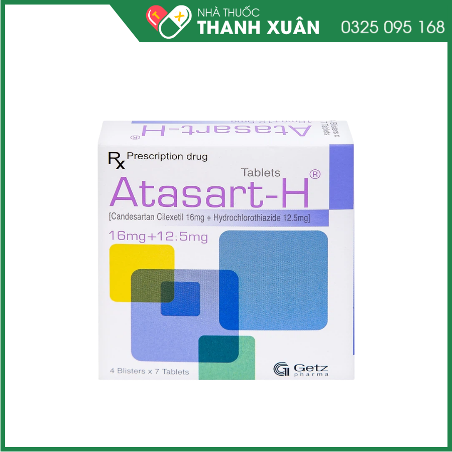 Atasart-H trị tăng huyết áp