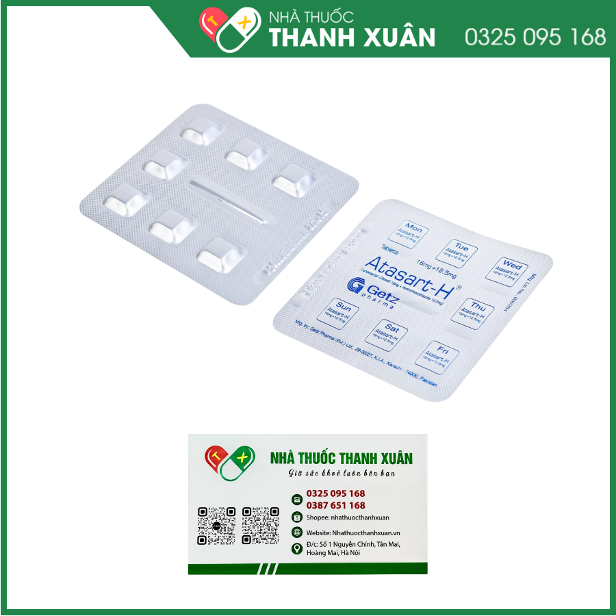 Atasart-H trị tăng huyết áp