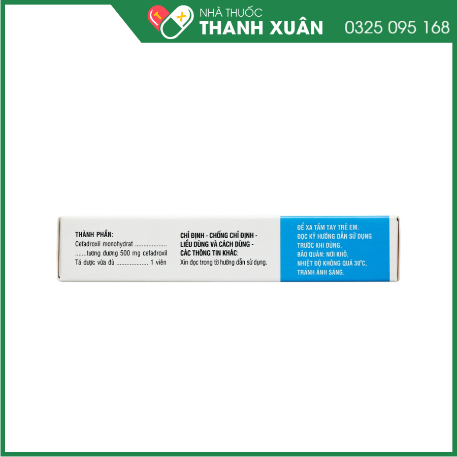 Thuốc Aticef 500mg DHG điều trị nhiễm khuẩn từ nhẹ đến vừa