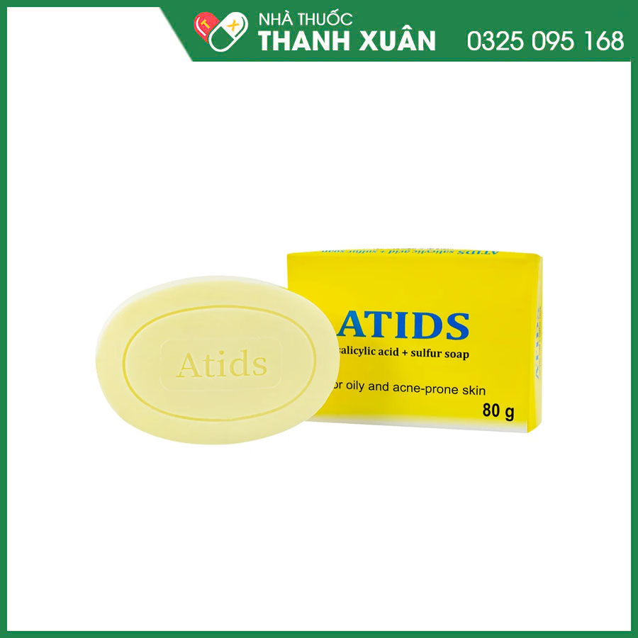 Atids giúp làm sạch da, thích hợp cho da dầu và da mụn