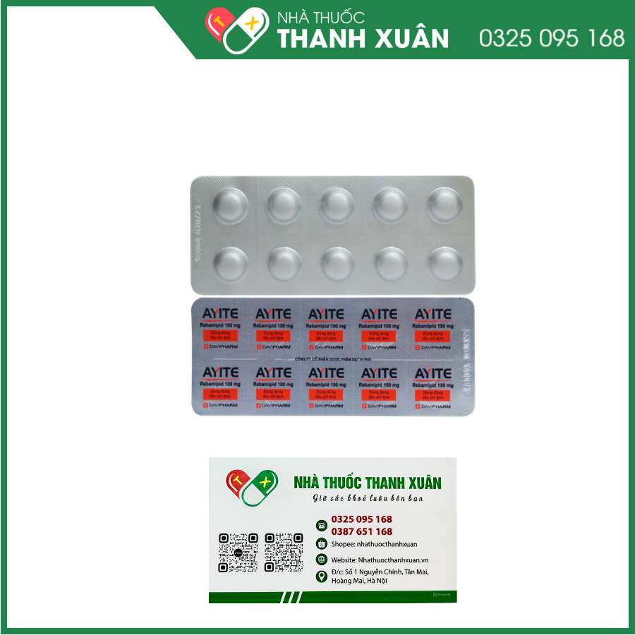 Ayite điều trị loét dạ dày