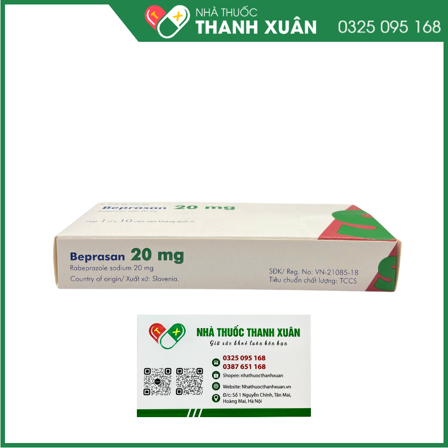 Beprasan trị loét dạ dày, tá tràng