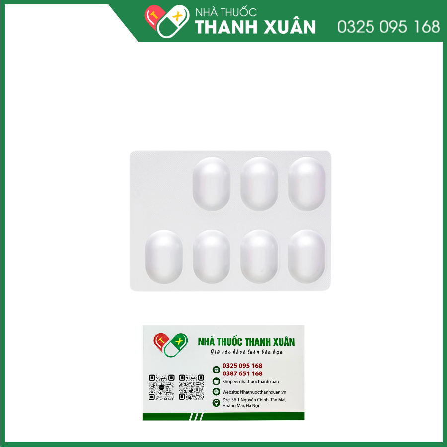 Biocemet DT 500mg/62,5mg trị nhiễm khuẩn do vi khuẩn nhạy cảm