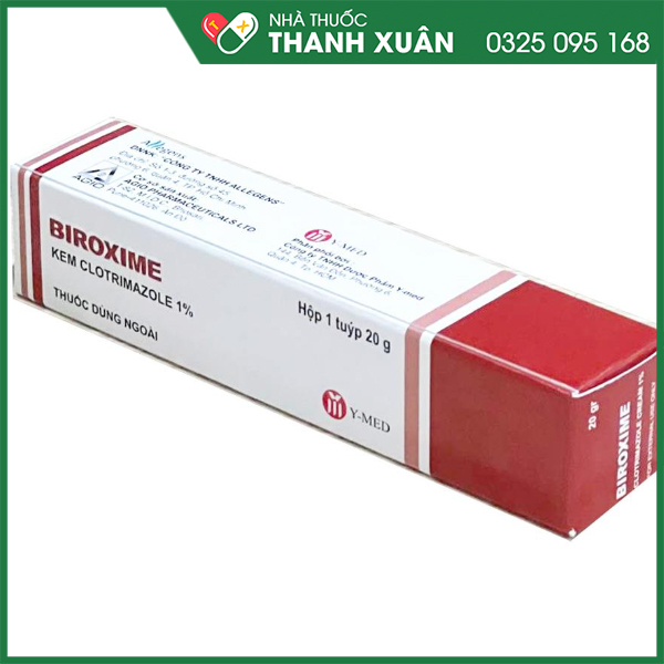 Biroxime thuốc bôi trị nấm da