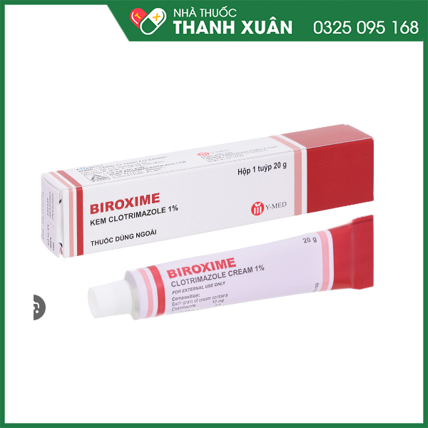 Biroxime thuốc bôi trị nấm da