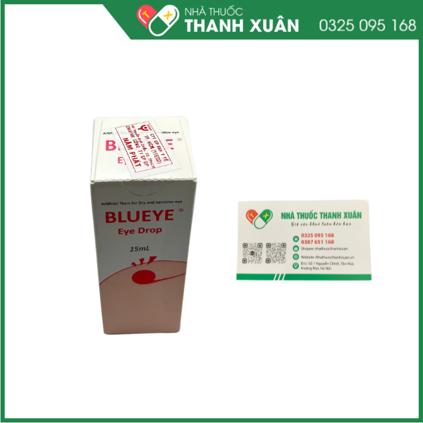 Blueye điều trị chứng khô mắt, mỏi mắt