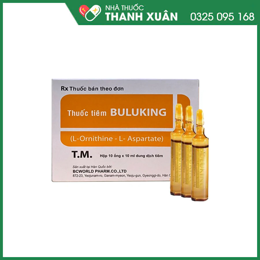 Buluking thuốc điều trị gan cấp tính hay mạn tính, hôn mê gan và tiền hôn mê gan