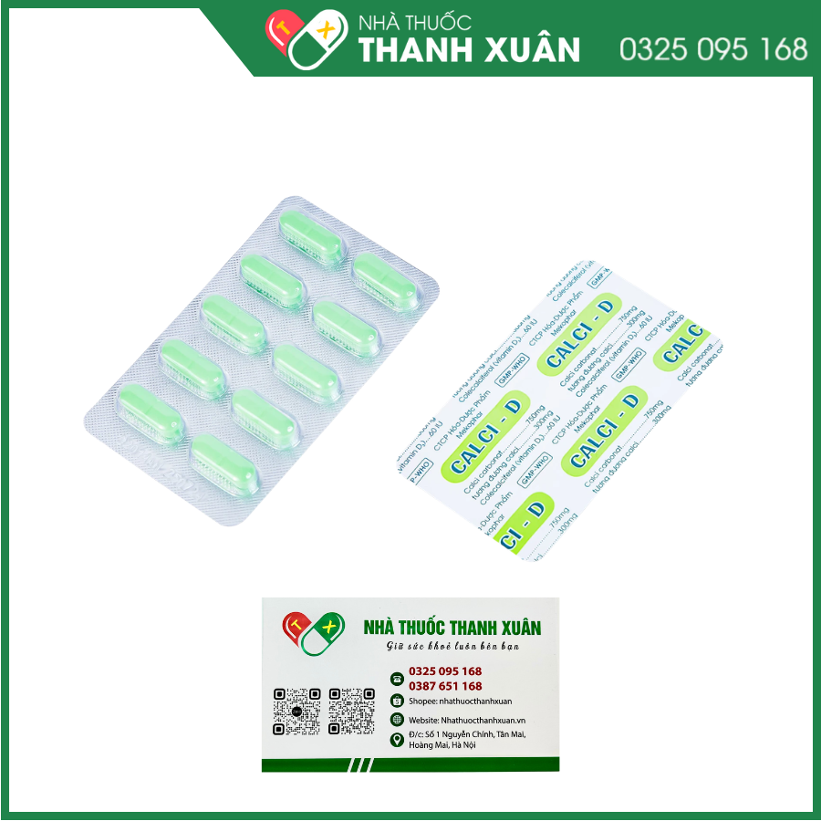 Thuốc Calci - D Mekophar giúp bổ sung calci