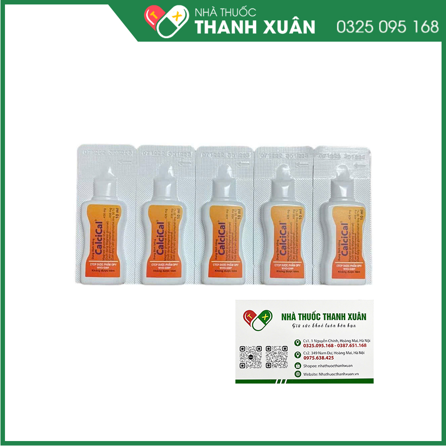 CalciCal bổ sung magnesi và calci cho người suy nhược, stress, sau bệnh/phẫu thuật, người cao tuổi, trẻ đang lớn và phụ nữ mãn kinh