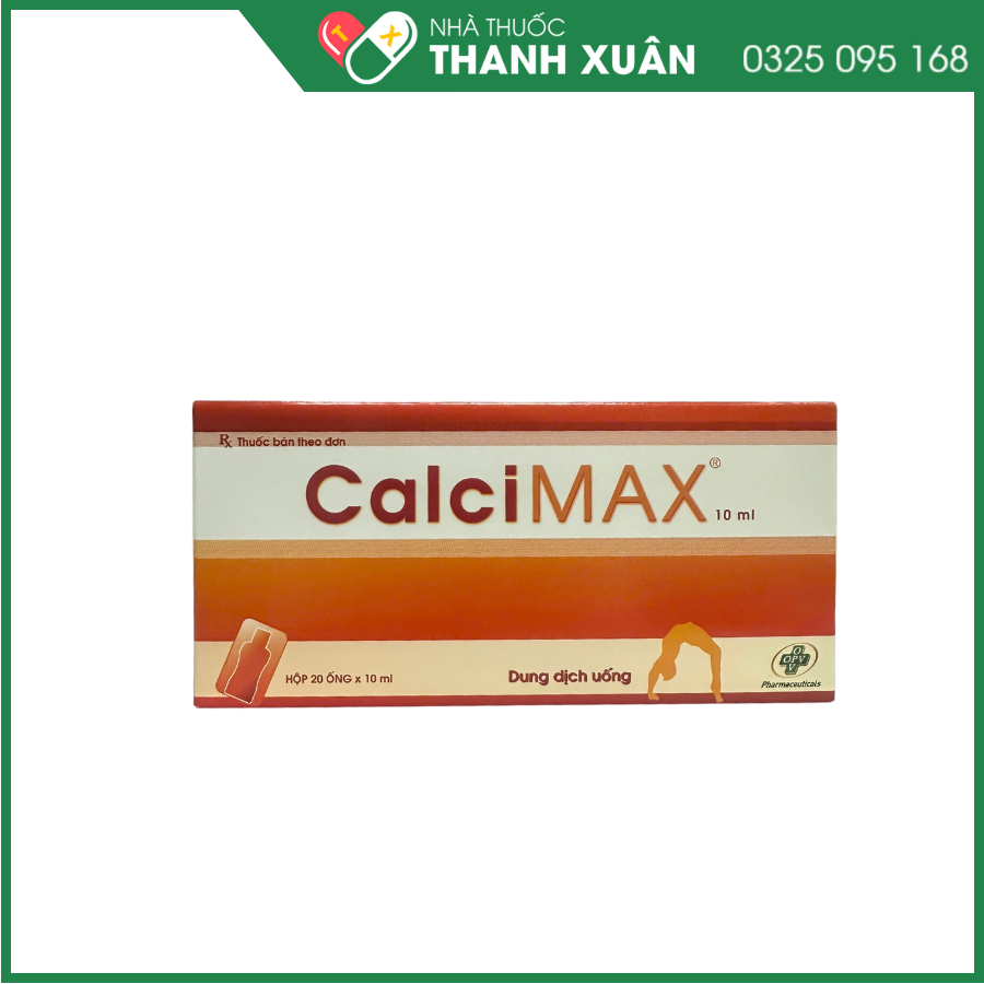CalciMAX - điều trị bổ sung suy nhược chức năng