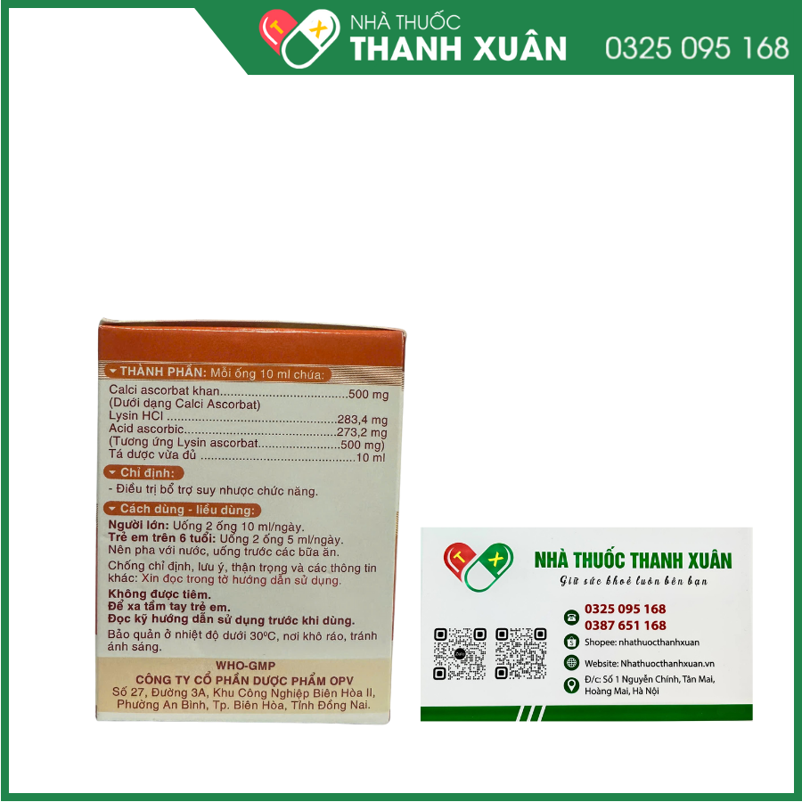 CalciMAX - điều trị bổ sung suy nhược chức năng