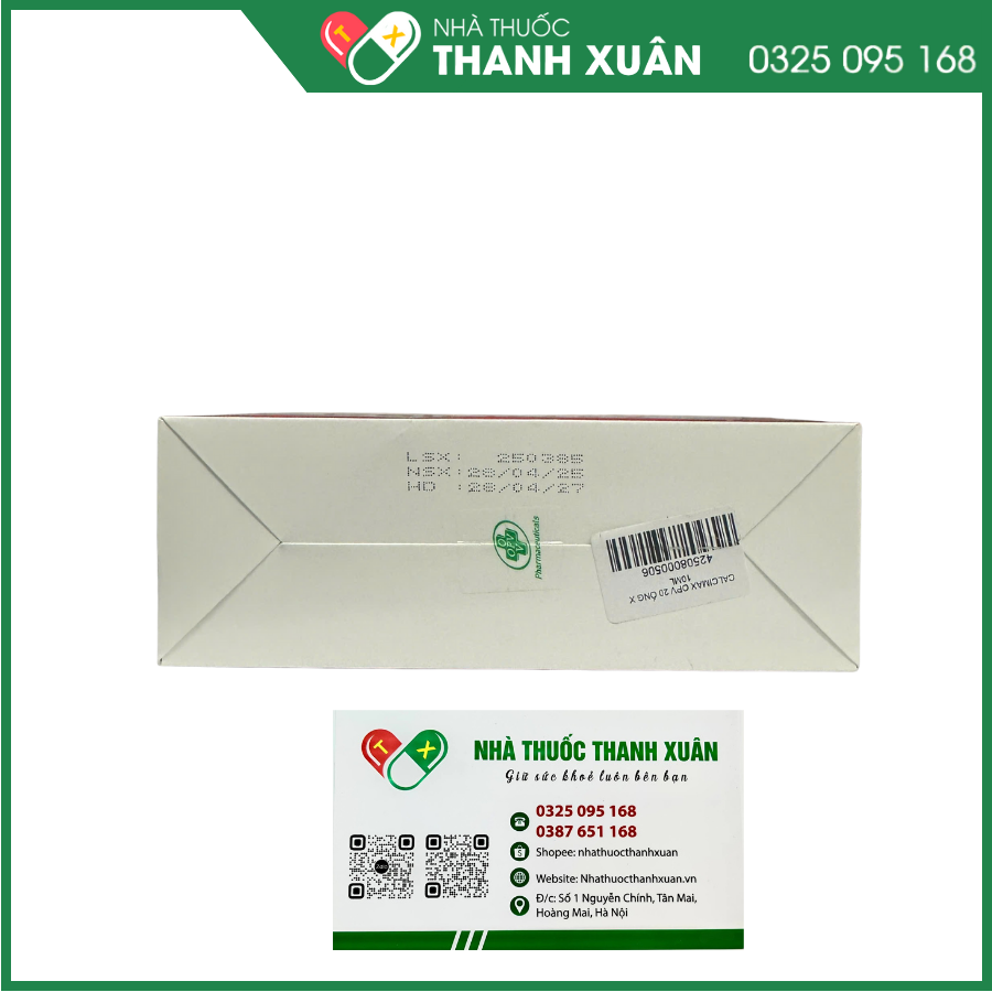 CalciMAX - điều trị bổ sung suy nhược chức năng
