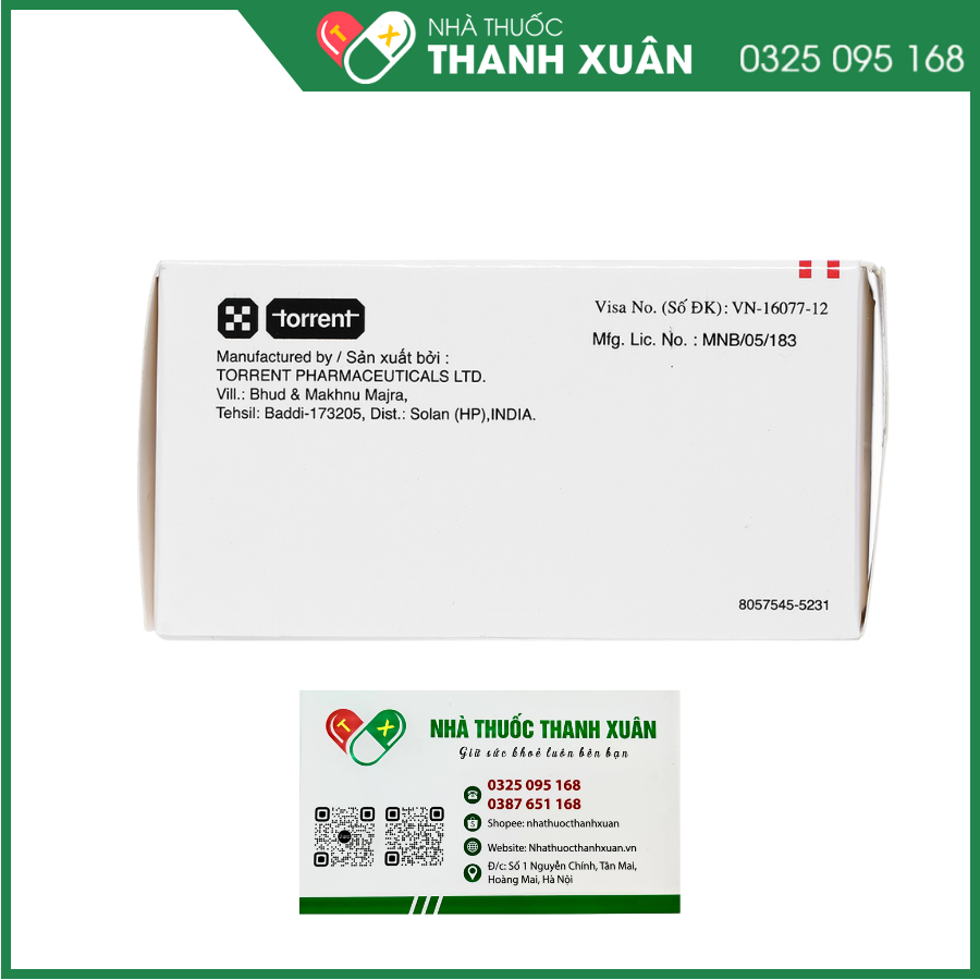 Carbatol-200 trị động kinh (10 vỉ x 10 viên)