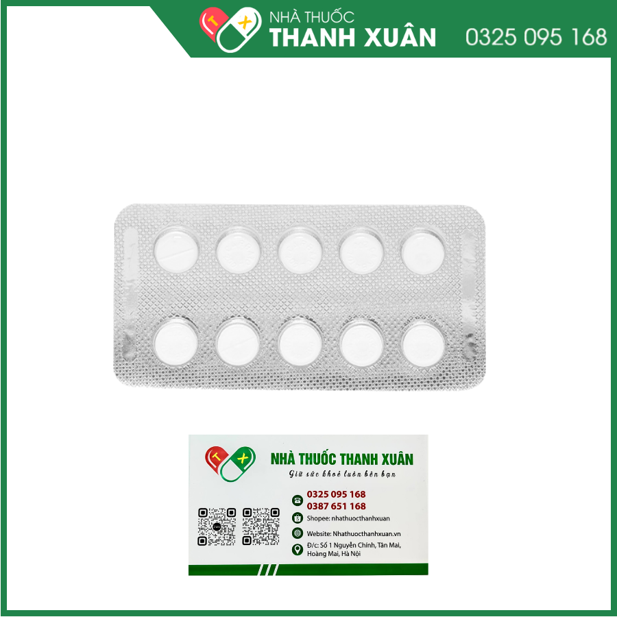Carbatol-200 trị động kinh (10 vỉ x 10 viên)