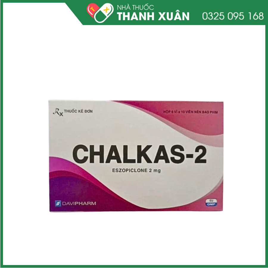 Chalkas-2 điều trị chứng mất ngủ