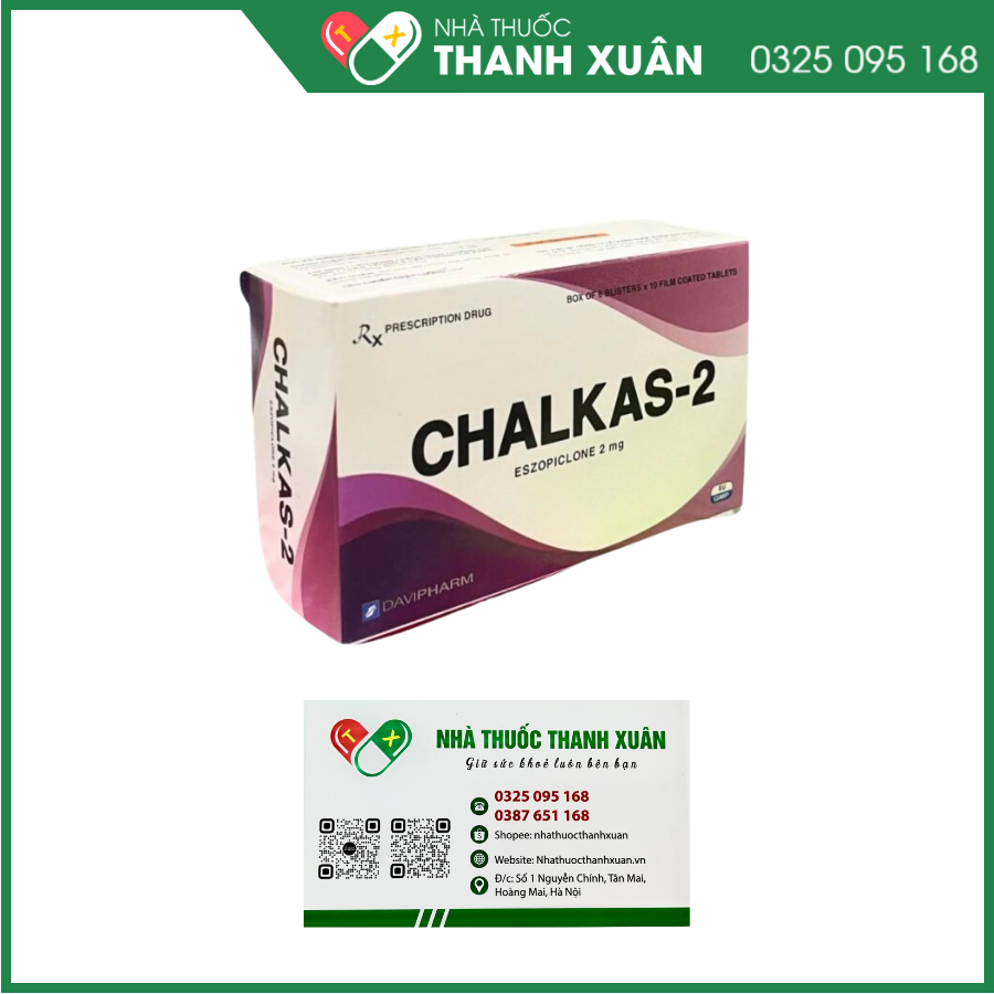 Chalkas-2 điều trị chứng mất ngủ