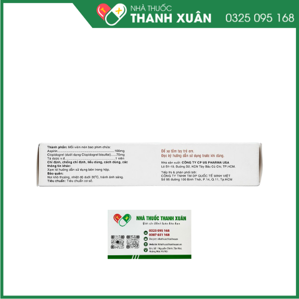 Clopias phòng ngừa các biến cố xơ vữa huyết khối
