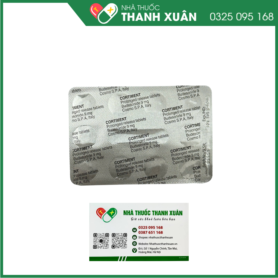 Cortiment gây thuyên giảm ở bệnh nhân bị viêm loét đại tràng (UC)