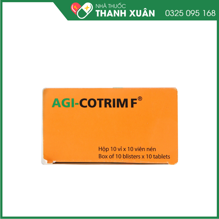Viên nén Agi-Cotrim F điều trị nhiễm khuẩn