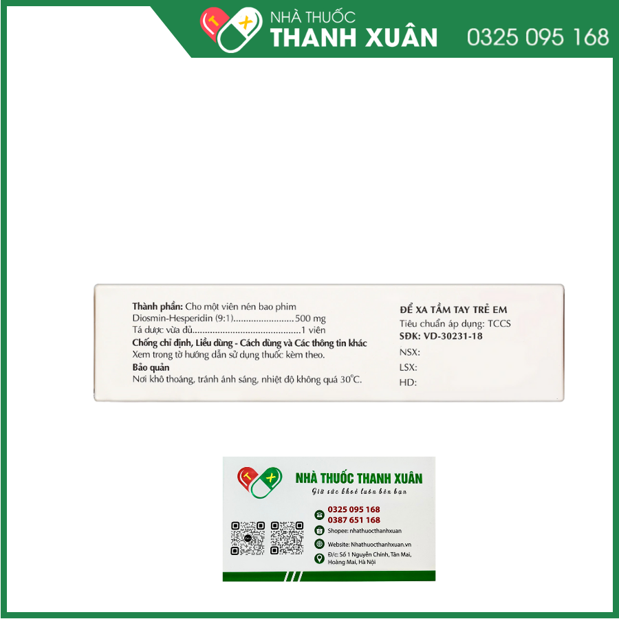 Dacolfort điều trị những triệu chứng có liên quan đến suy tĩnh mạch, mạch bạch huyết