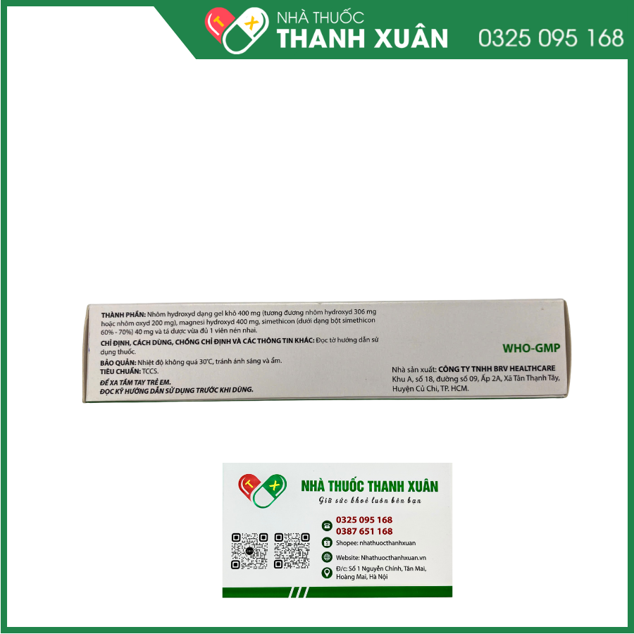 Viên nén nhai Digazo trị chứng tăng tiết acid dạ dày