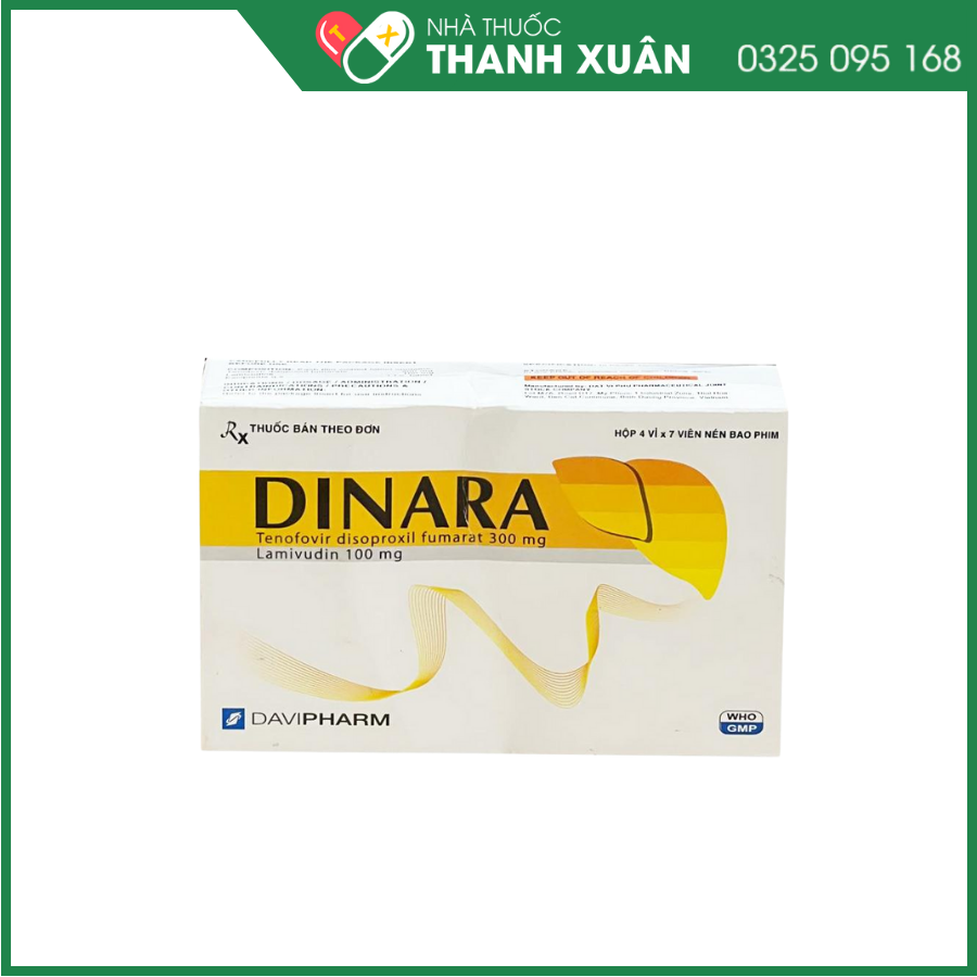 Dinara điều trị viêm gan B mạn tính