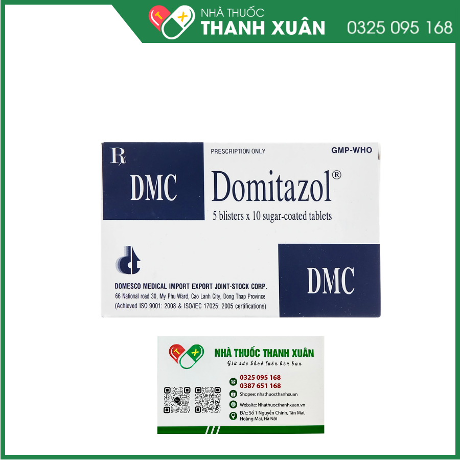 Domitazol hỗ trợ trị nhiễm trùng đường tiết niệu dưới không biến chứng
