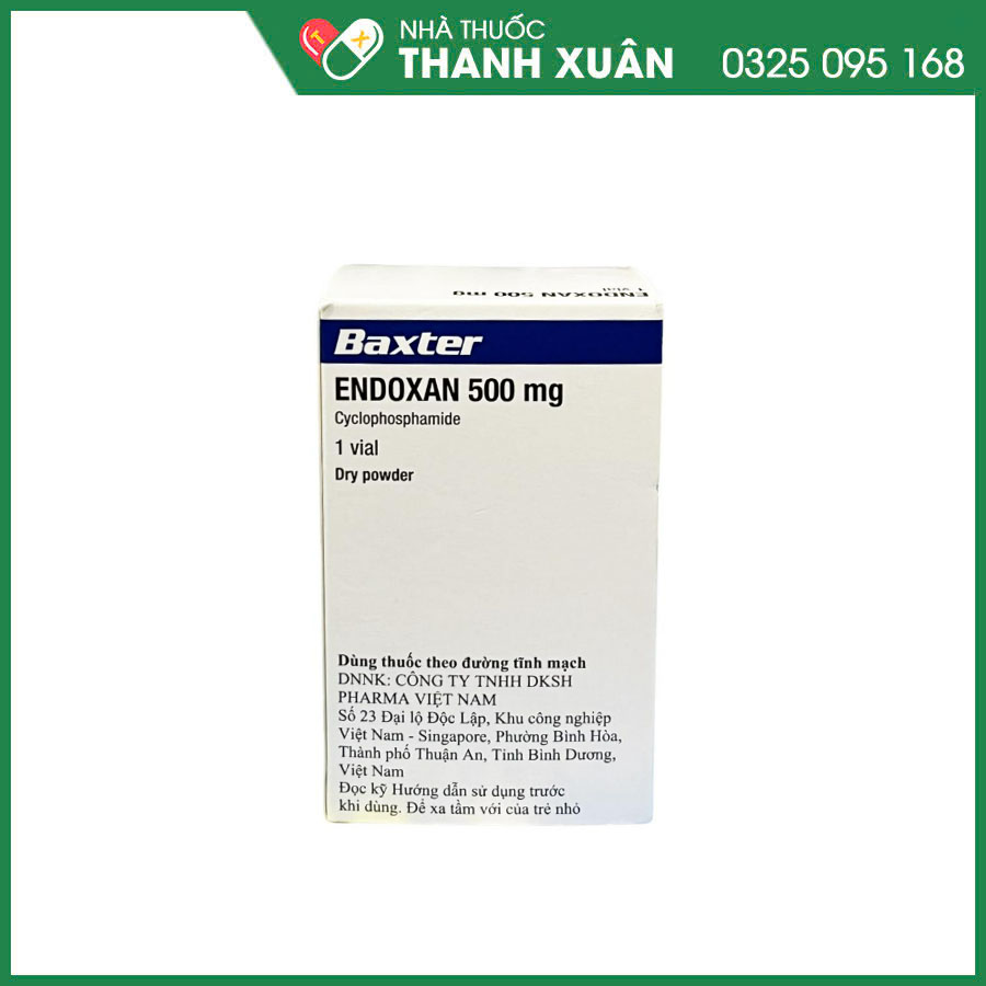 Endoxan 500mg thuốc điều trị ung thư