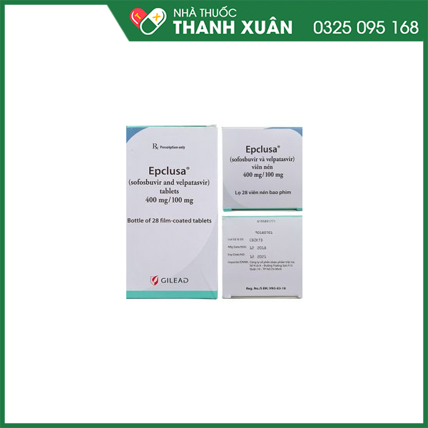 Epclusa - thuốc điều trị viêm gan C