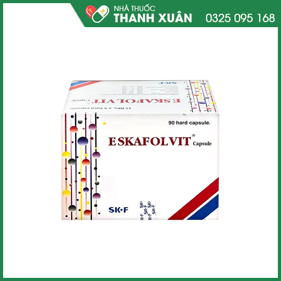 Eskafolvit thuốc điều trị thiếu máu do thiếu sắt