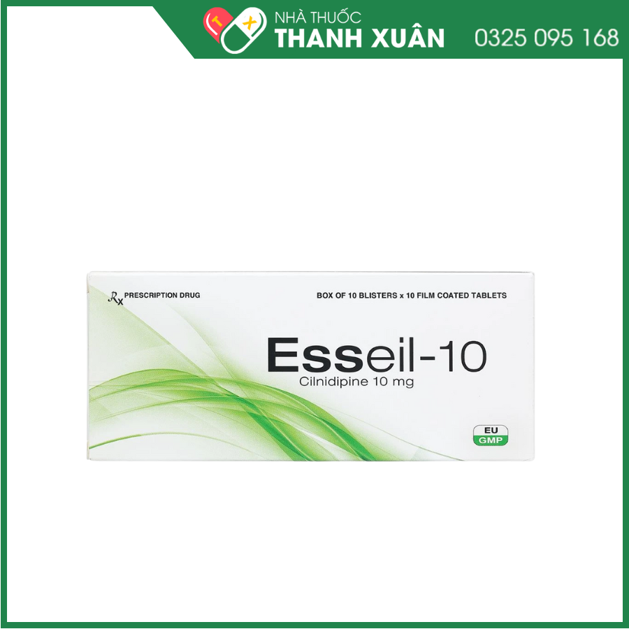 Thuốc Esseil-10 Davipharm điều trị tăng huyết áp