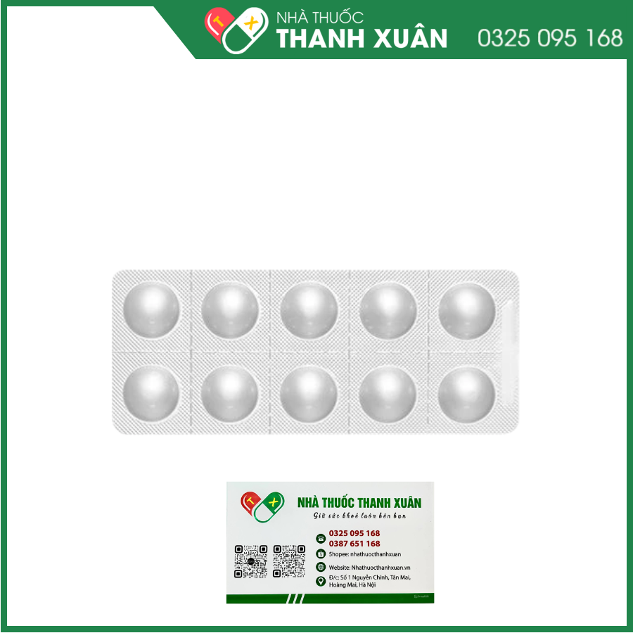 Thuốc Esseil-10 Davipharm điều trị tăng huyết áp
