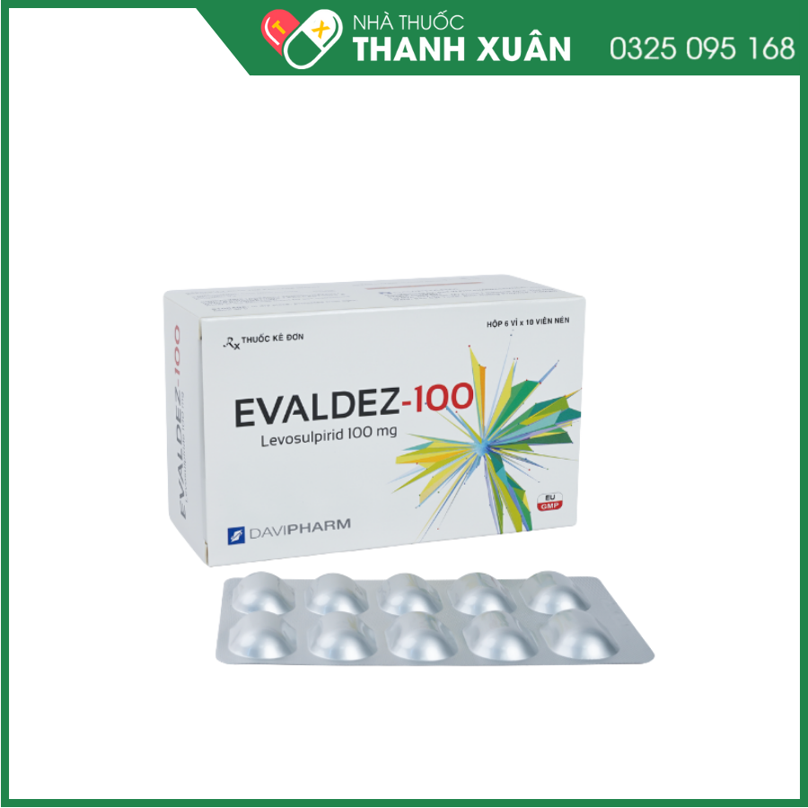 Evaldez-100 trị tâm thần phân liệt cấp và mạn tính