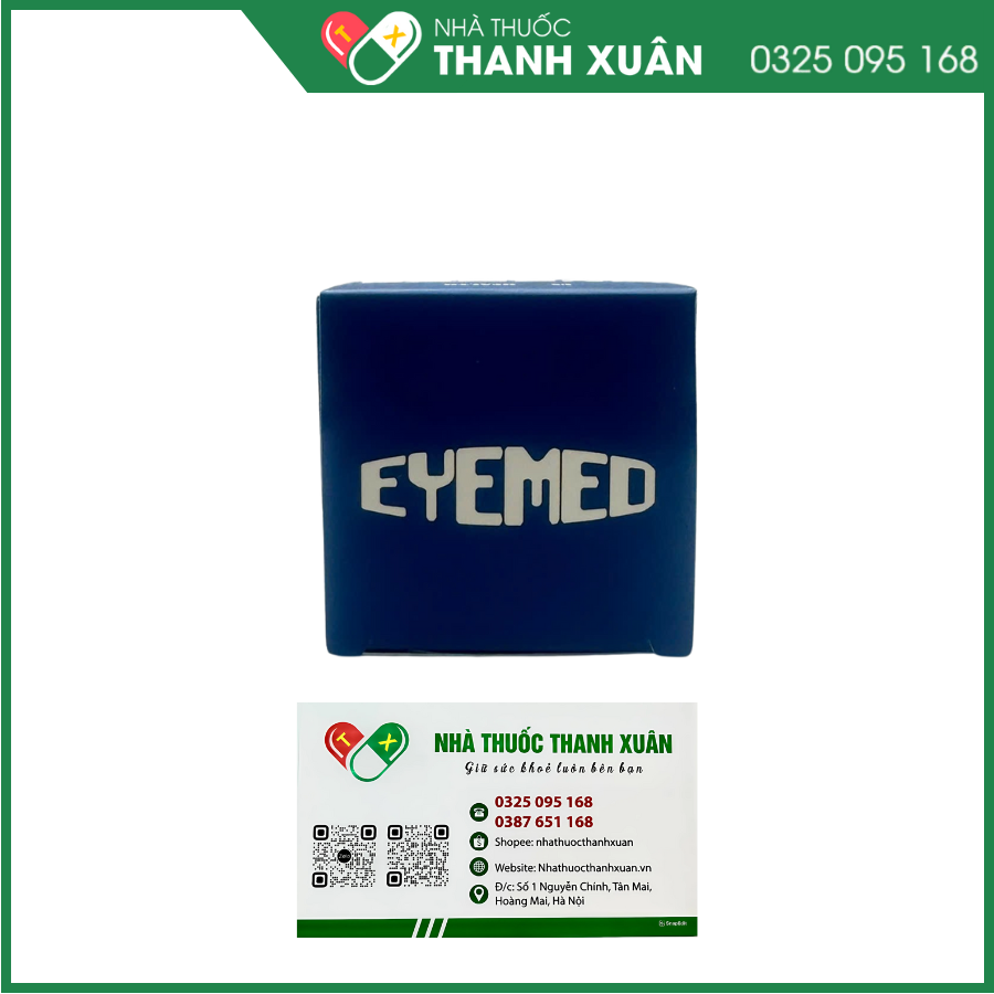 Eyemed hỗ trợ điều trị các vấn đề về mắt
