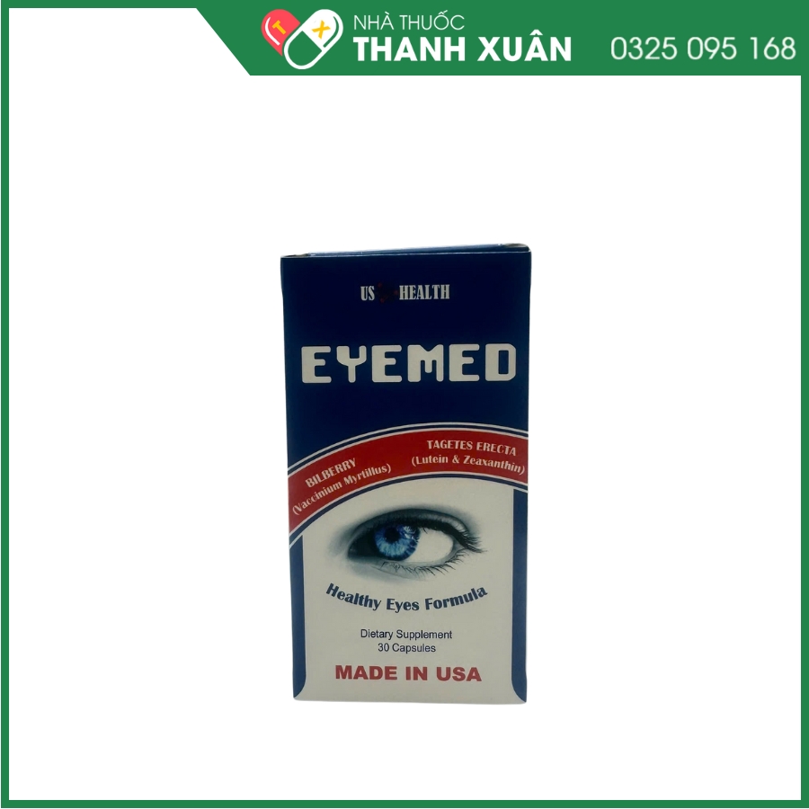 Eyemed hỗ trợ điều trị các vấn đề về mắt