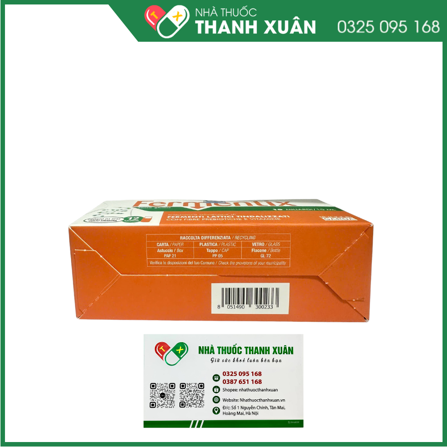 Fermentix - Men vi sinh trị rối loạn tiêu hóa hiệu quả