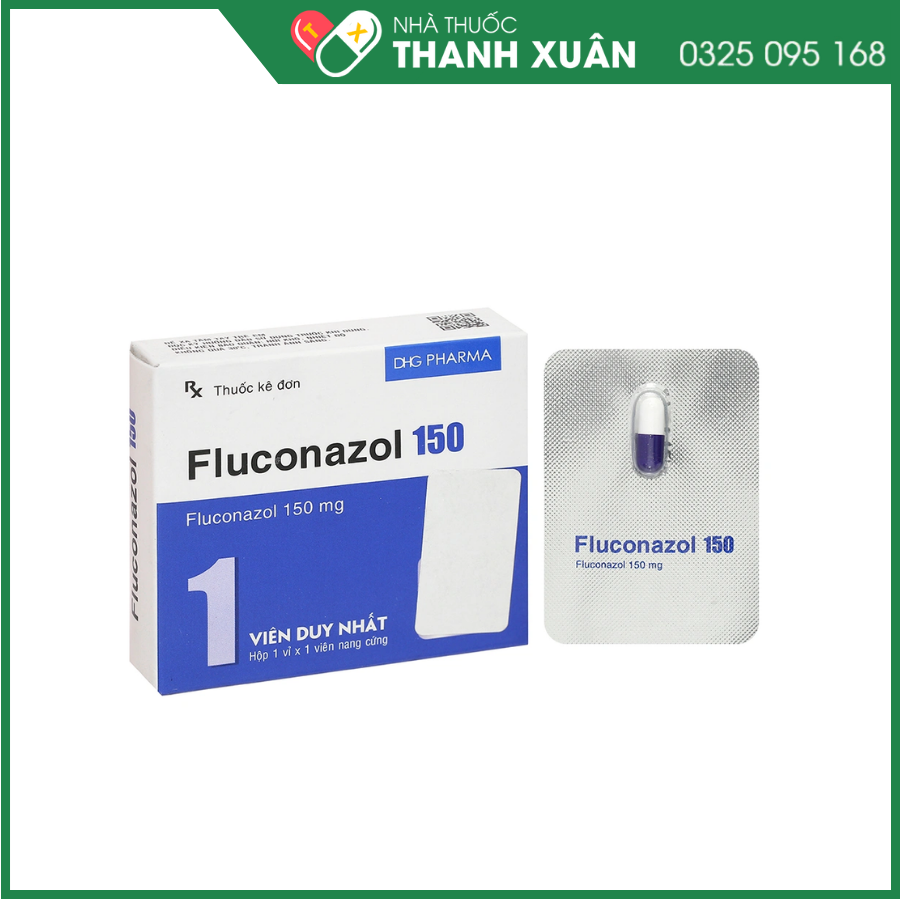 Fluconazol 150 DHG điều trị nhiễm nấm