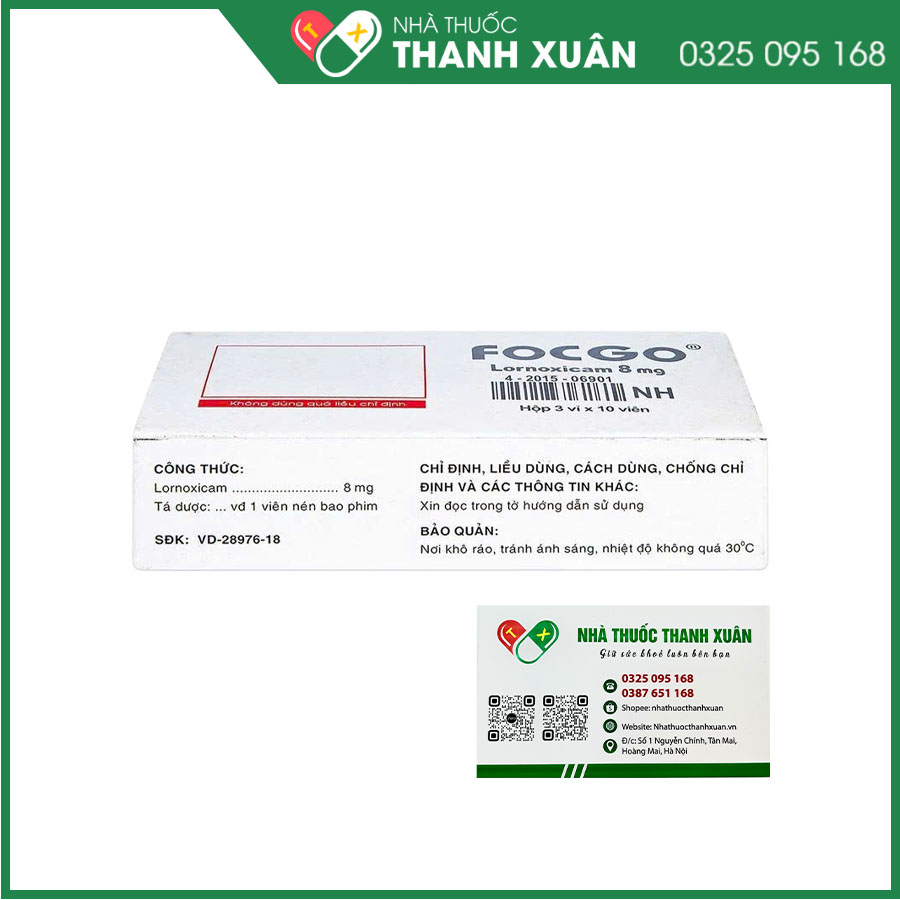 Focgo giúp đau do viêm xương khớp và viêm đa khớp dạng thấp