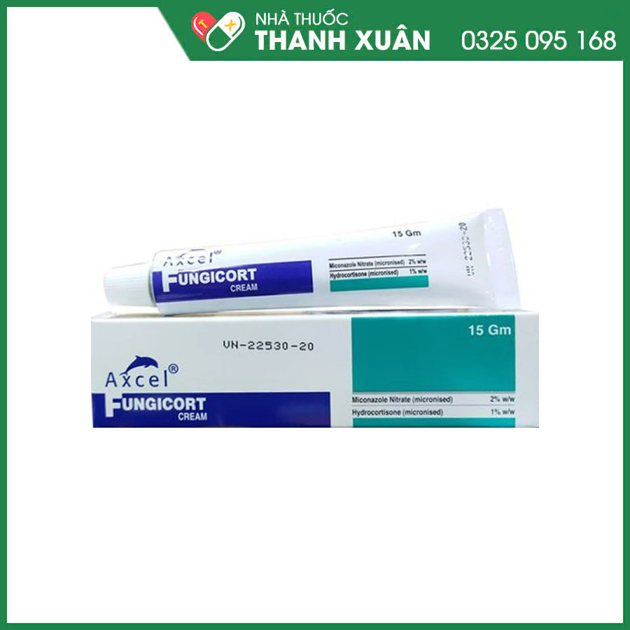 Fungicort cream thuốc điều trị viêm và dị ứng ngoài da