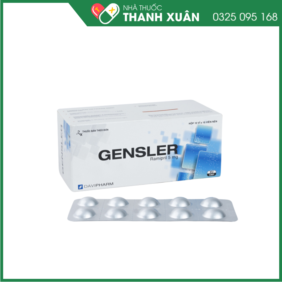 Gensler điều trị tăng huyết áp, suy tim